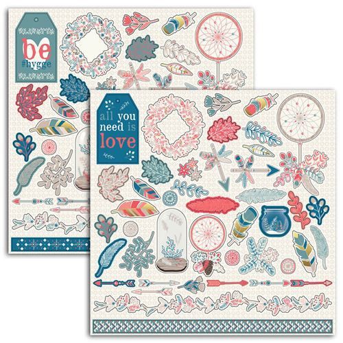 86 Stickers Cocooning Hygge