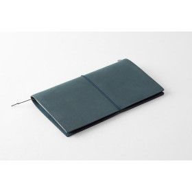 Carnet TRAVELER´S Notebook en cuir Bleu Nuit