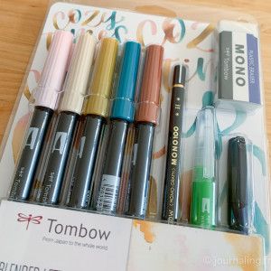Tombow - Kit Blended lettering Cozy times