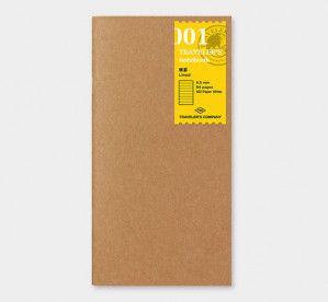 Recharge Traveler's Notebook - Midori 001 (lignes)
