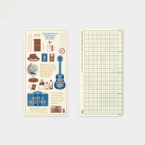 Traveler's Notebook Règle en plastique