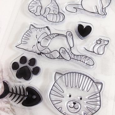 Clear Stamps - Chatons mignons
