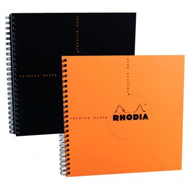 Rhodia Classic, cahier spirale à pointillés format carré