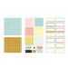 Kit stickers planner, 30 feuilles modele "Good vibes"