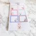 Kit stickers planner, 30 feuilles modele "So Cute"