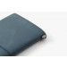 traveler's notebook cuir bleu midori