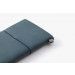 Carnet TRAVELER´S Notebook en cuir - taille passeport BLEU