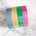 Washi Tape Aquarelle: couleurs pastel de base, 20 mètres
